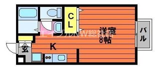 セジュール酒津の物件間取画像